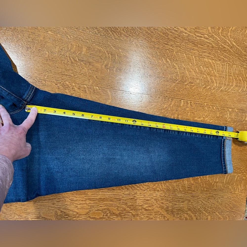 Talbots Everyday Relaxed Jean High Rise Stretch - Picture 7 of 10